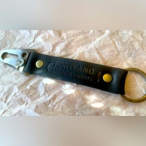 Portland Leather Goods Long Keychain